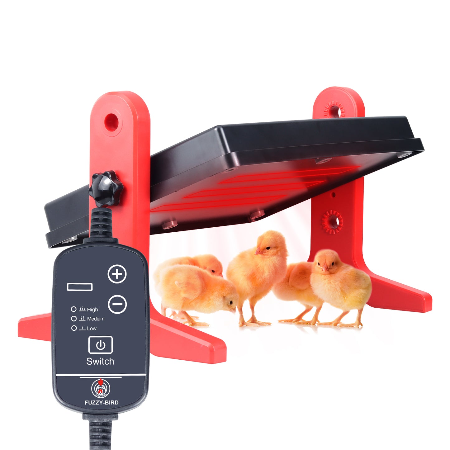 Adjustable Chick Brooder Heater – 3-Mode Temperature Control & Energy Efficient