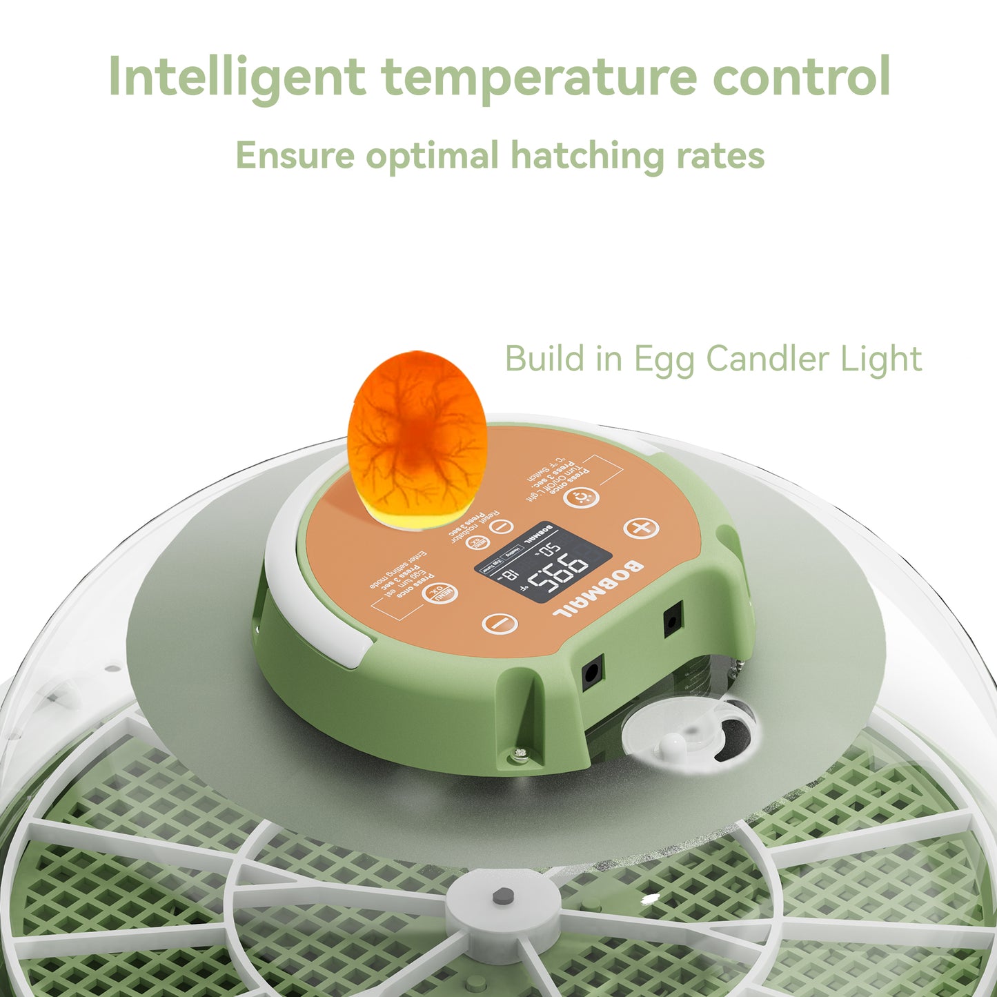 Bobmail C21 Egg Incubator Pro: App Version, Large Size For Sale