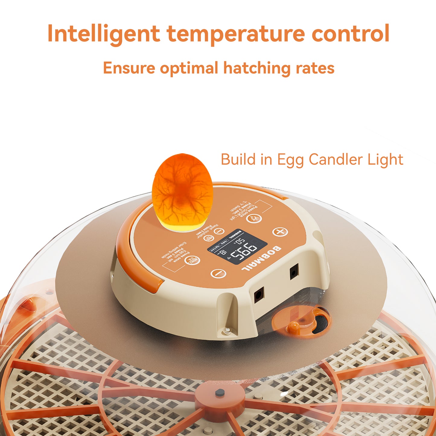 Bobmail C21 Egg Incubator Pro: App Version, Large Size For Sale